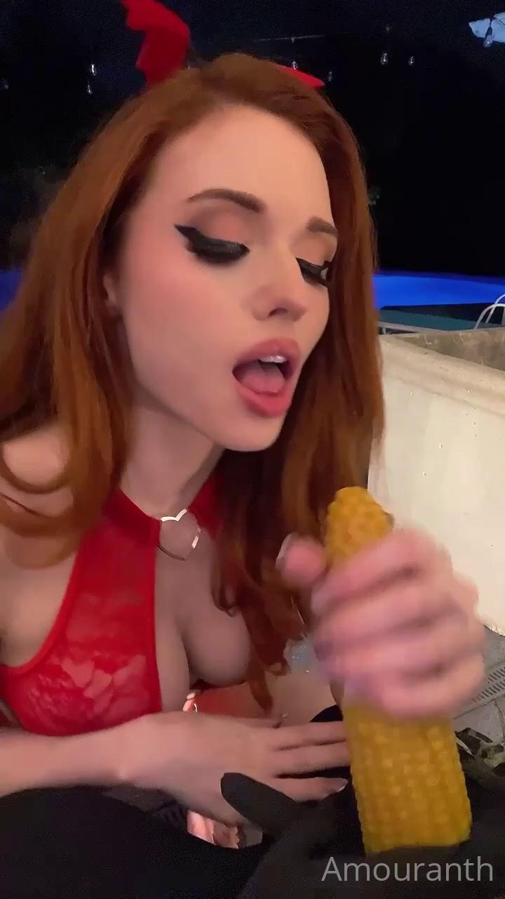 Amouranth Nude Halloween Knob Fucking Onlyfans Video