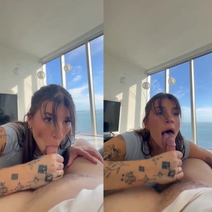 Arikytsya POV Blowjob Cum Swallow OnlyFans Video Leaked