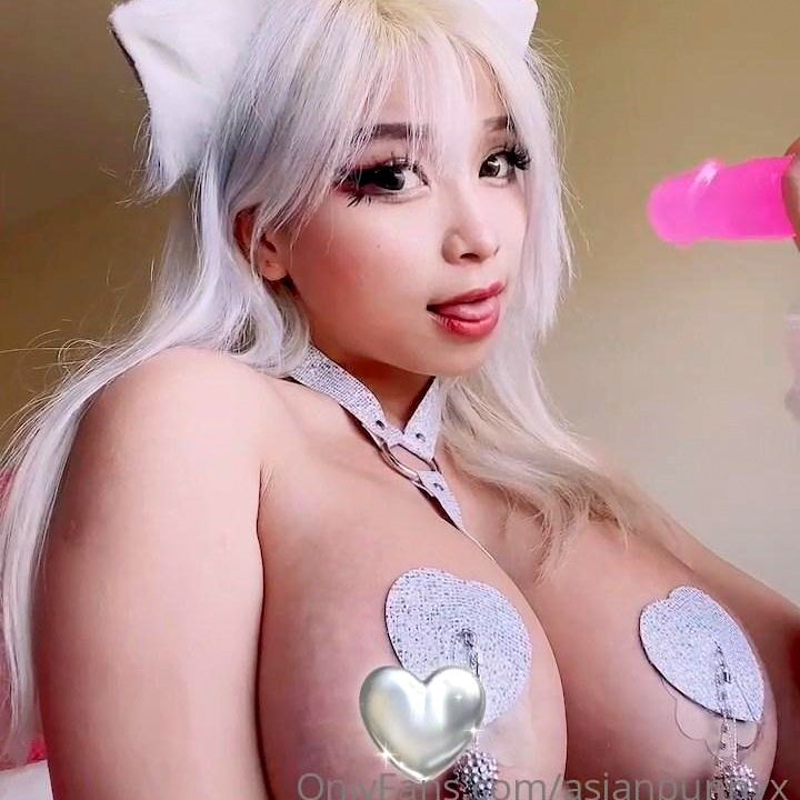 AsianBunnyx Pasties Dildo Handjob Onlyfans Video Leaked