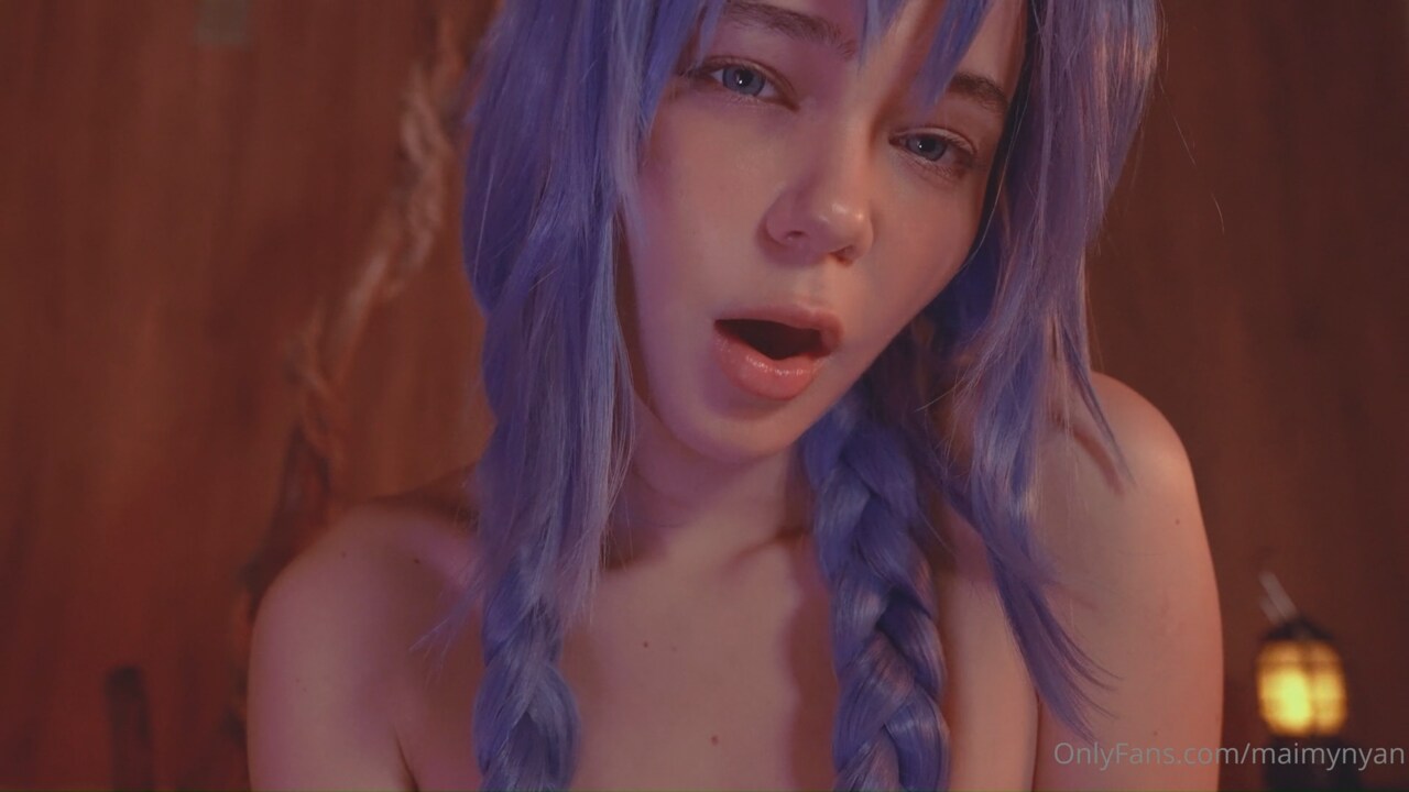 Maimy ASMR Roxy Cosplay Video Leaked