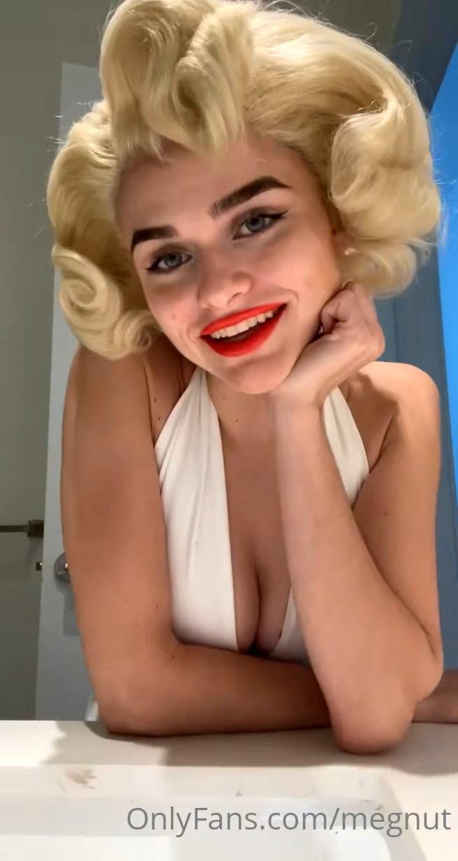 Megnutt02 Nude Marilyn Monroe Cosplay Onlyfans Video Leaked