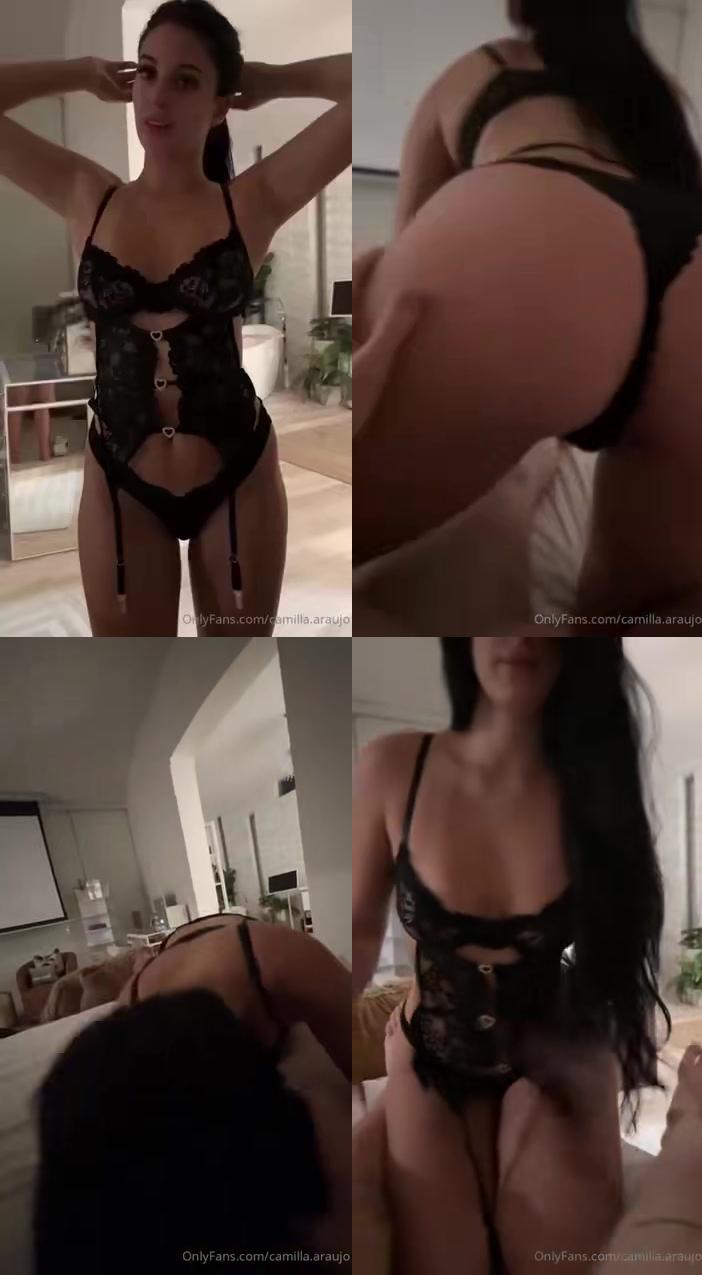 Camilla Araujo Lingerie POV Blowjob OnlyFans Video Leaked