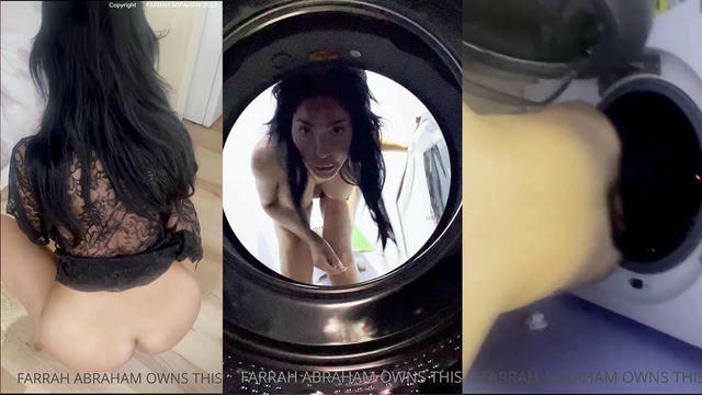 Farrah Abraham Step Sister Stuck In Washing Machine