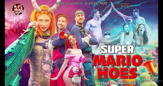 Rebecca Goodwin and Vampairy – Super Mario Hoes Sex Tape Leaked