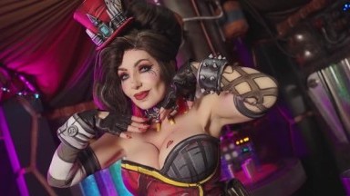 Jessica Nigri – Mad Moxxi Cosplay And Lingerie ShowCase