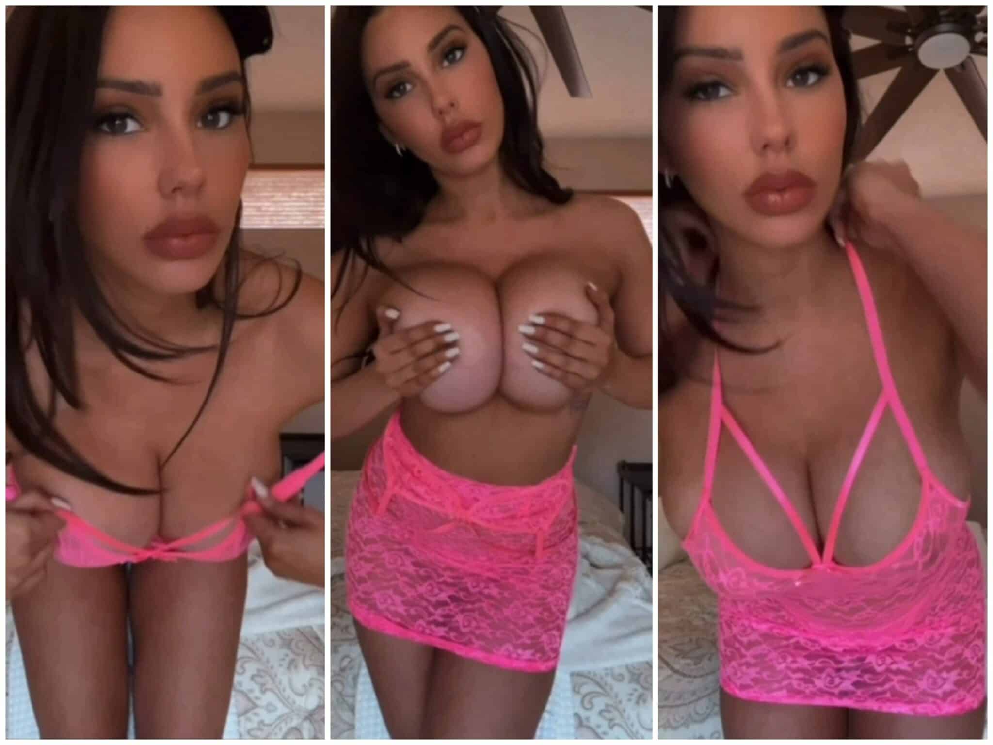 Paige Woolen Pink Lingerie Stripping Leaked nude onlyfans