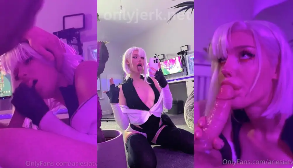 Ariesiatv Lucy Cosplay Blowjob Sextape