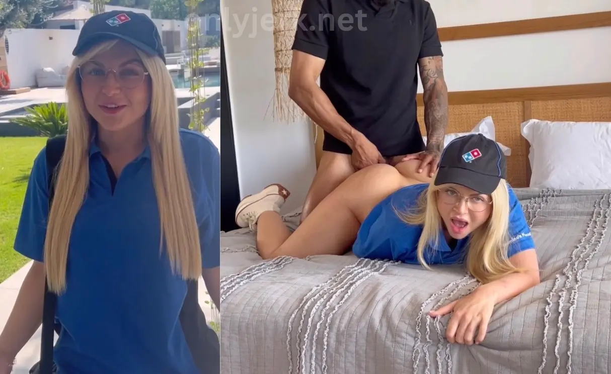 Lillie Lucas Dominos Delivery Girl Anal Orgasm Fuck PPV